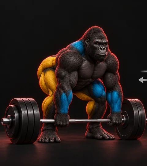 Conventional Deadlift — Konum 1