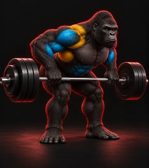 Barbell Bent-Over Row — Konum 2