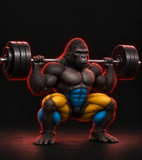 Barbell Back Squat — Konum 2