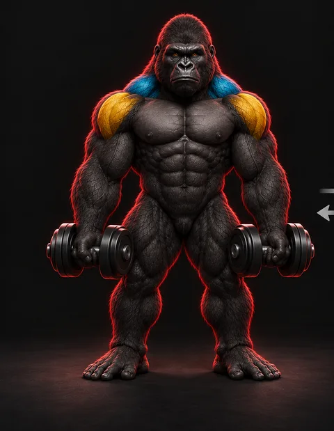 Dumbbell Lateral Raise — Konum 1