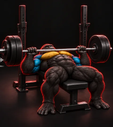 Barbell Bench Press — Konum 2