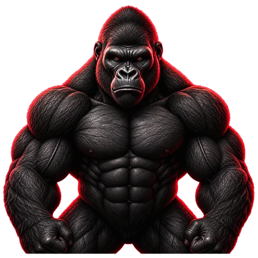 Gorilla GymTracker’ın orijinal Gorilla maskotu
