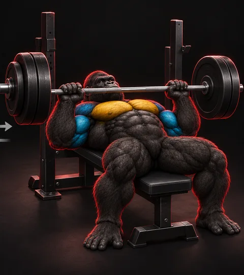 Barbell Incline Bench Press — Konum 2