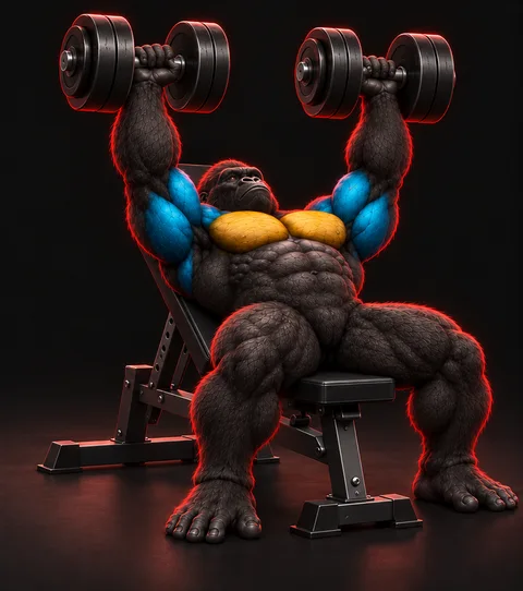 Incline Dumbbell Press — Konum 2