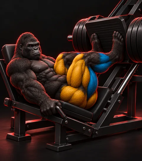 Leg Press — Konum 1
